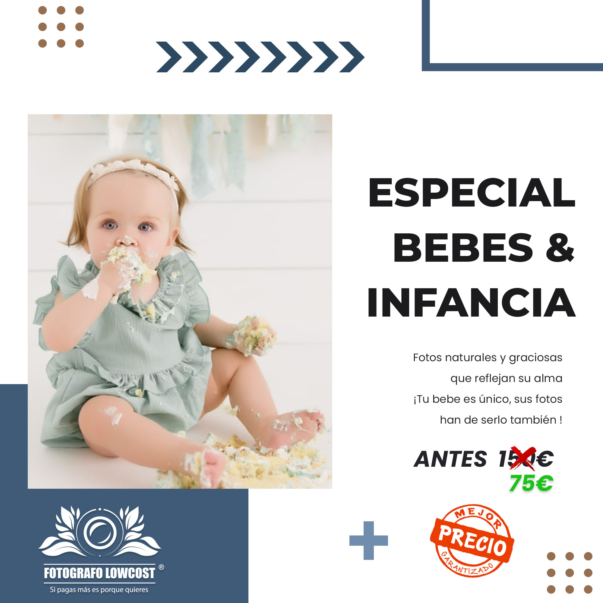 fotografo en bebes e infancia La Morera 